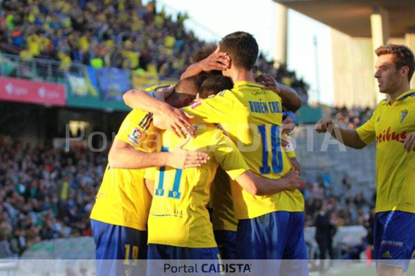 El Cádiz CF celebra un gol esta temporada / Trekant Media