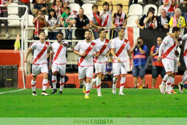 Rayo Vallecano ante el Cádiz en la primera vuelta