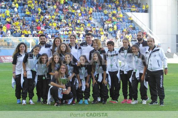 Selección Provincial Gaditana Infantil, en el estadio Ramón de Carranza / Trekant Media