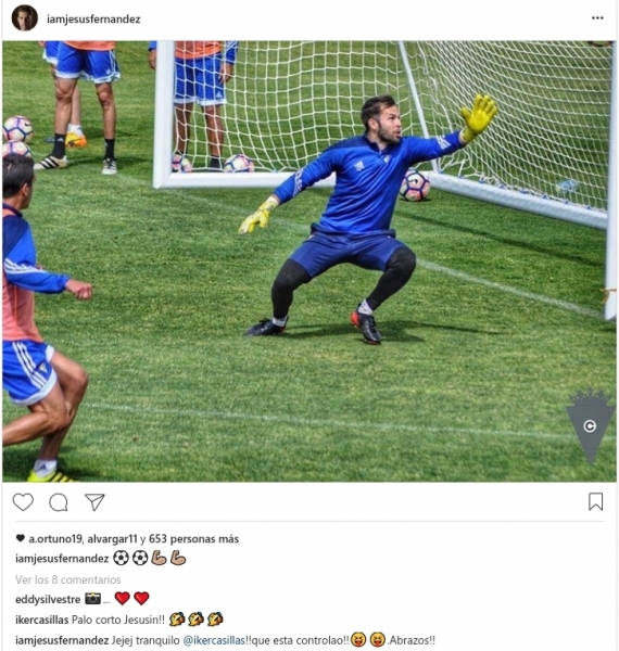 ikercasillas jesusfernandez instagram 