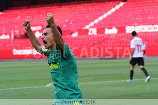 Álvaro celebra el gol de Abdullah / Trekant Media