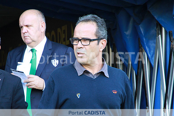 Álvaro Cervera, entrenador del Cádiz CF / Trekant Media