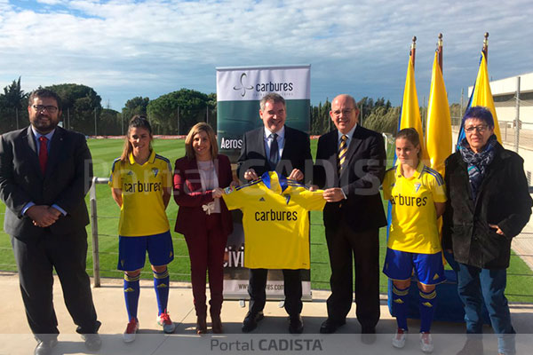 Presentación de Carbures como patrocinador del Cádiz CF Femenino / Trekant Media