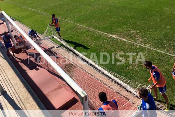 Entrenamiento de este miércoles en El Rosal / Trekant Media