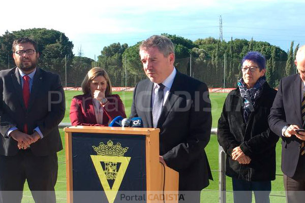 Manuel Vizcaíno, presidente del Cádiz CF / Trekant Media