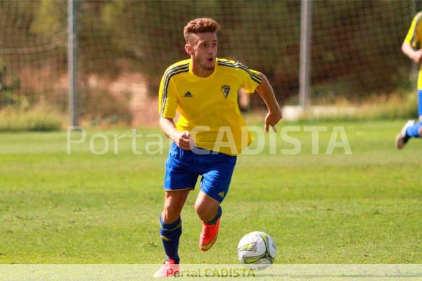 Ezquiel, jugador del Cádiz B