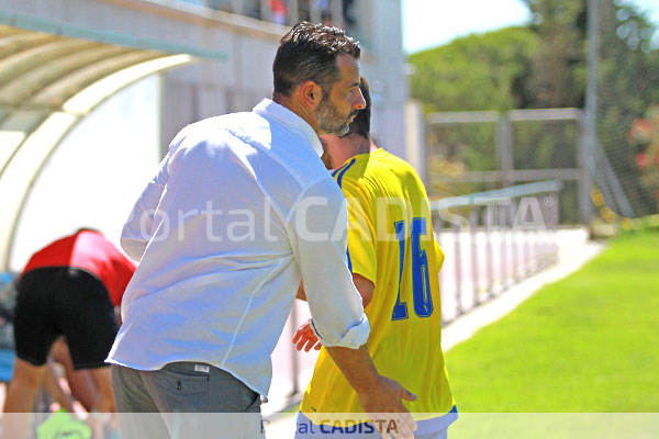 Baldomero Hermoso 'Mere', entrenador del Cádiz CF B / Trekant Media