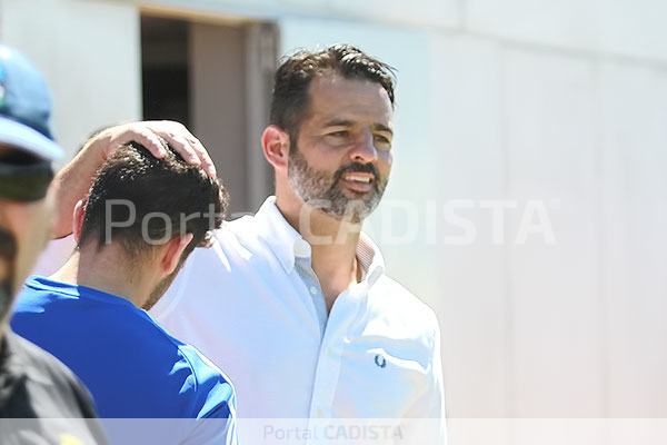 Mere, entrenador del Cádiz B / Trekant Media