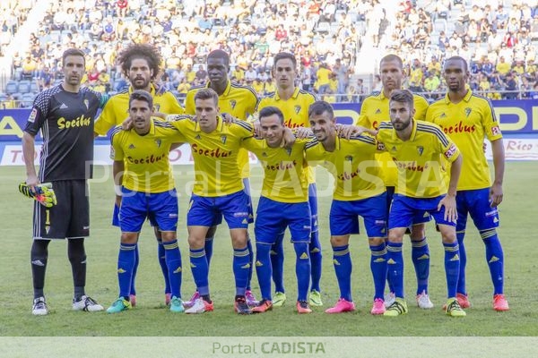 Once titular ante el Girona y que se repetirá en Tenerife