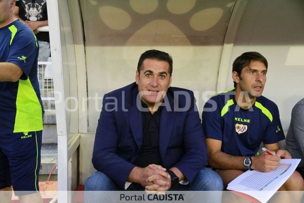 Sandoval, entrenador del Rayo Vallecano