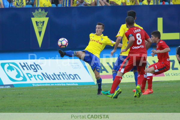 Salvi, jugador del Cádiz CF / Trekant Media