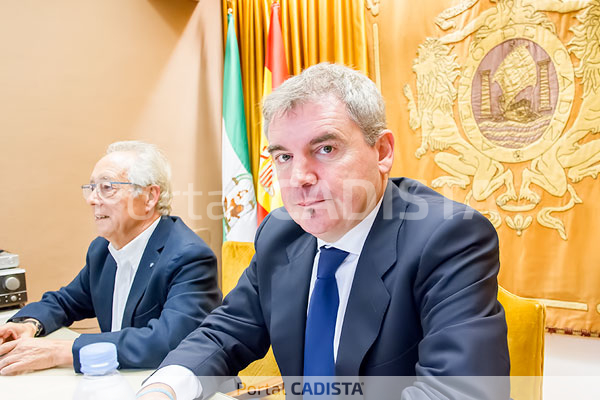 Manuel Vizcaíno, presidente del Cádiz CF, en el Ateneo Gaditano / Trekant Media