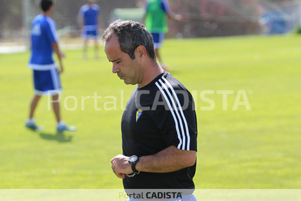 Álvaro Cervera, entrenador del Cádiz CF / Trekant Media