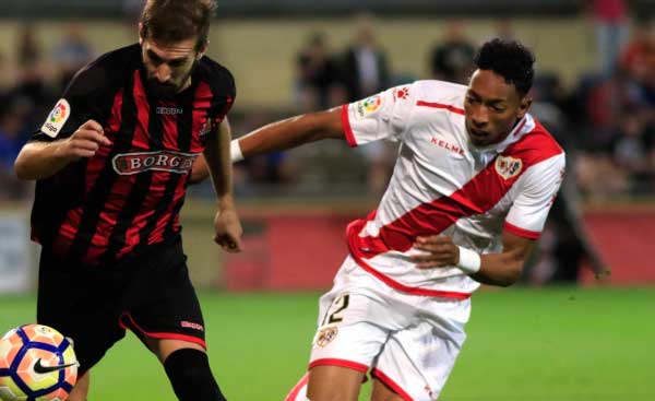 Dorado, jugador del Rayo Vallecano / Foto: LaLiga.es