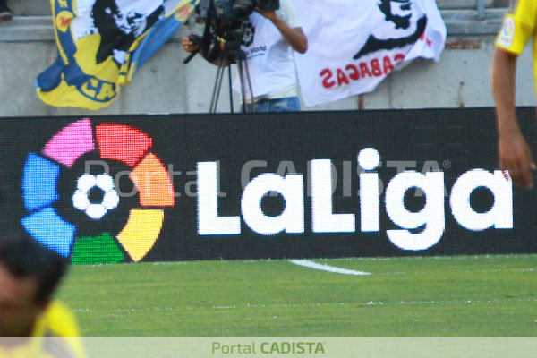 Publicidad de LaLiga en el estadio Ramón de Carranza / Trekant Media