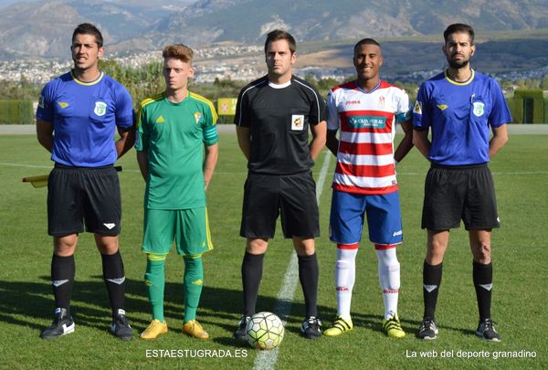 El Cádiz CF Juvenil jugó de verde ante el Granada CF / estaestugrada.es