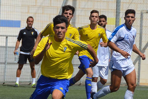 El Cádiz CF Juvenil / CD Puerto Malagueño