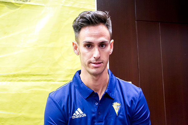 Rubén Cruz, jugador del Cádiz CF / Trekant Media