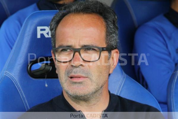 Álvaro Cervera, entrenador del Cádiz CF / Trekant Media