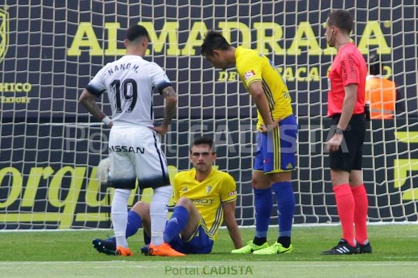 Kecojevic lesionado ante el Sporting de Gijón / Trekant Media