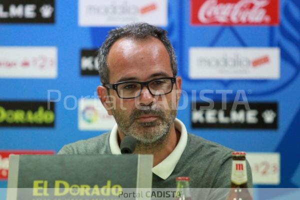 Álvaro Cervera, entrenador del Cádiz CF / Trekant Media