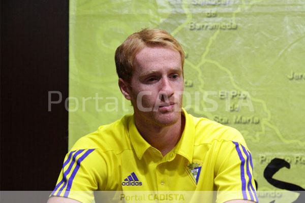 Álex Fernández en su presentación. / Trekant Media