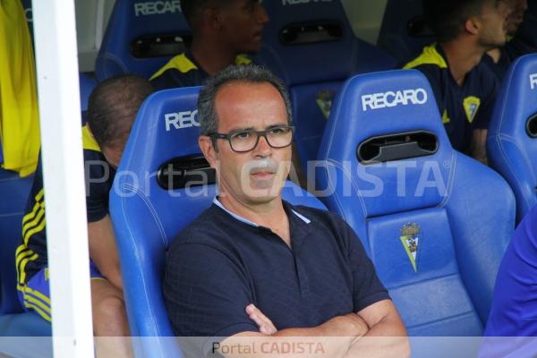 Álvaro Cervera, entrenador del Cádiz CF / Trekant Media