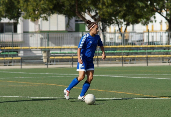 Andrea Sánchez, ante el Estrella Portuense / Águeda Sánchez - portalcadista.com