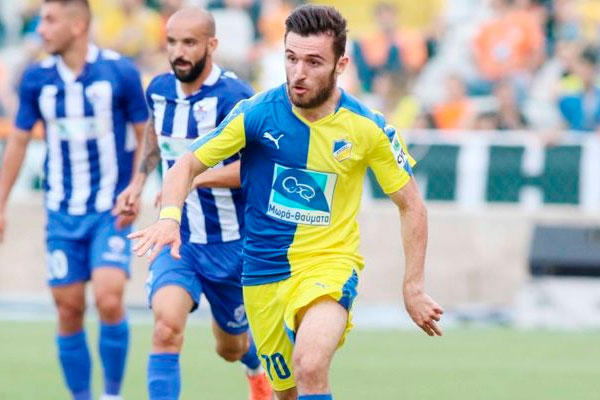 Giannis Gianniotas con el APOEL FC / APOEL FC