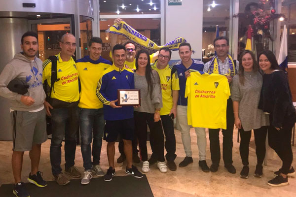 Álvaro García recibió el II Trofeo Chicharros en Amarillo