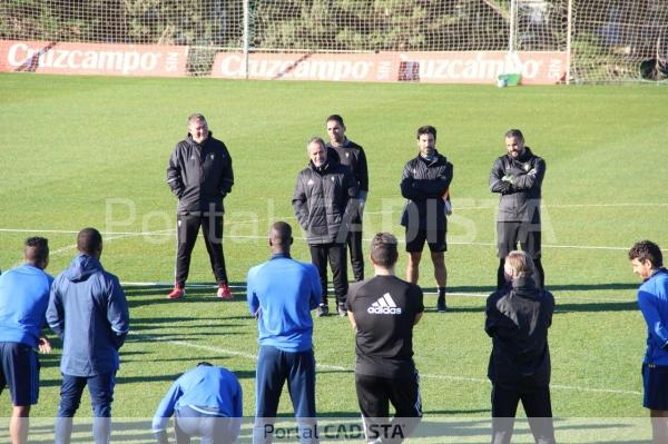 Entrenamiento del Cádiz CF el 30/12/2017 / Trekant Media