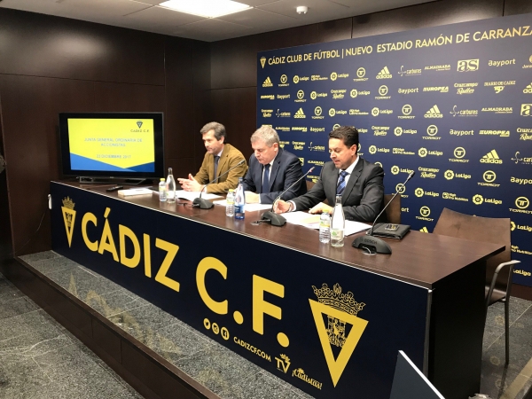 Junta General de Accionistas del Cádiz CF / cadizcf.com