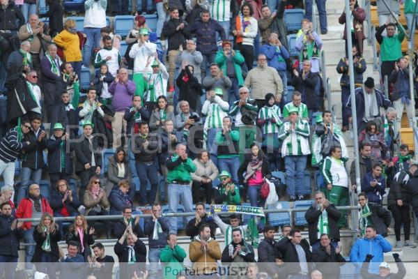 Afición cordobesista en Carranza