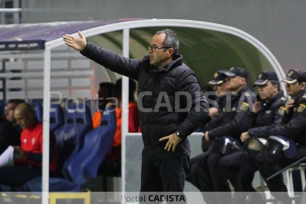 Álvaro Cervera, entrenador del Cádiz CF / Trekant Media