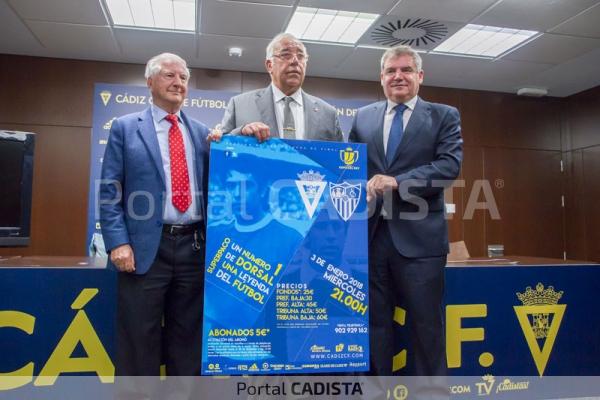 Presentación del cartel del Cádiz CF - Sevilla FC de Copa del Rey / Trekant Media