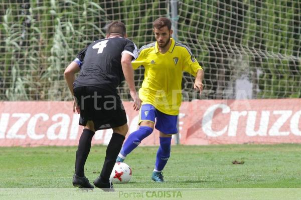 Nacho Martín, con el Cádiz B / Trekant Media