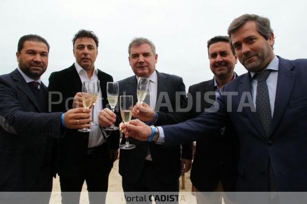 Brindis por el nuevo año en el Cádiz CF / Trekant Media