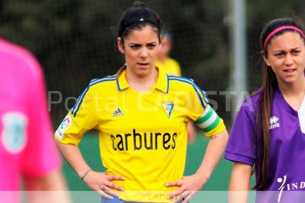 Karito, capitana del Cádiz CF Femenino / Águeda Sánchez Moreno