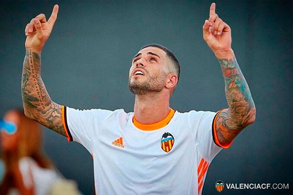 Ariday Cabrera, con el Valencia CF Mestalla / Valencia CF