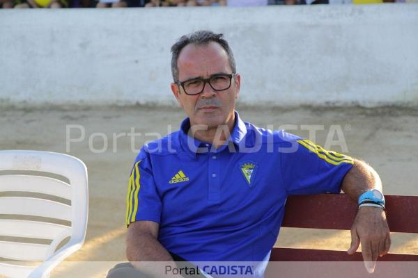 Álvaro Cervera, en el Barbate CF - Cádiz CF / Trekant Media