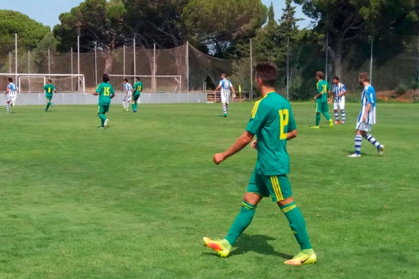 El Cádiz B ante el Jerez Industrial CF / cadizcf.com