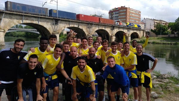 El Cádiz CF B en Vitoria / cadizcf.com