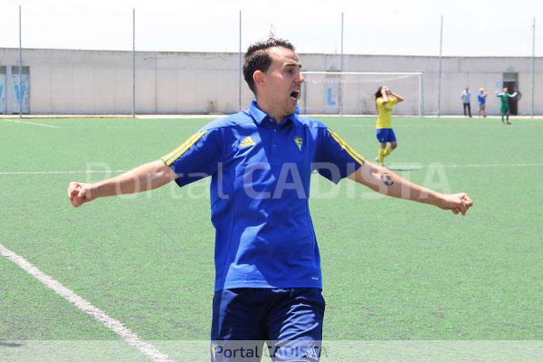 Emilio Soler celebrando un gol. / Javi Quiñones - Trekant Media