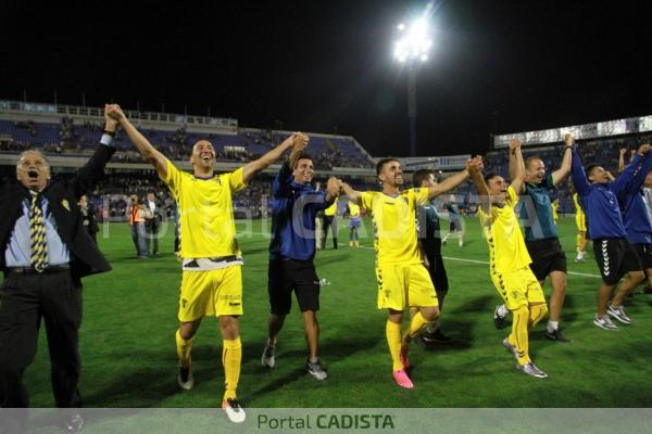 Celebración del ascenso en Alicante / Trekant Media