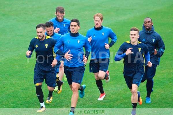 Entrenamiento de este miércoles en El Rosal