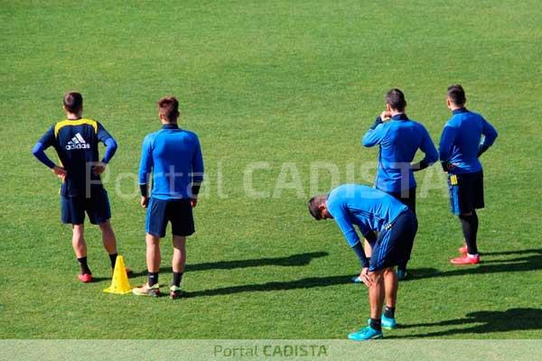 Entrenamiento de este miércoles en El Rosal