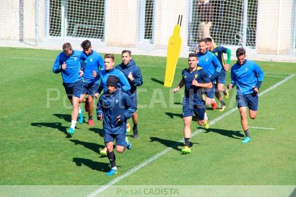 Entrenamiento de este miércoles en El Rosal