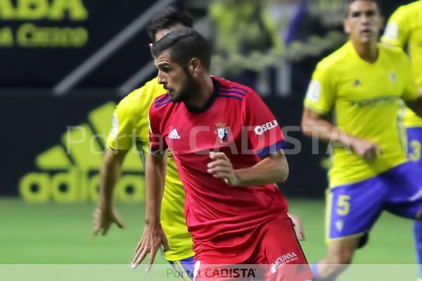 Fran Mérida, jugador del CA Osasuna / Trekant Media