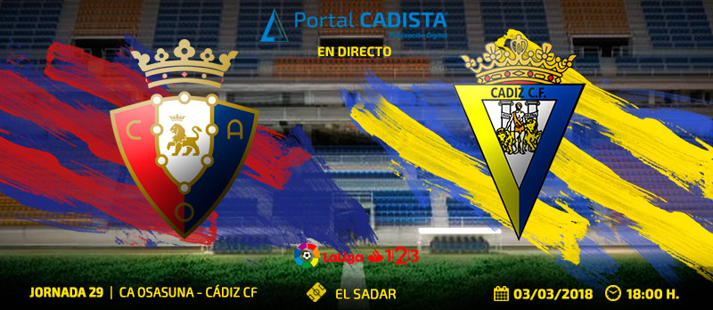 osasuna cadiz online