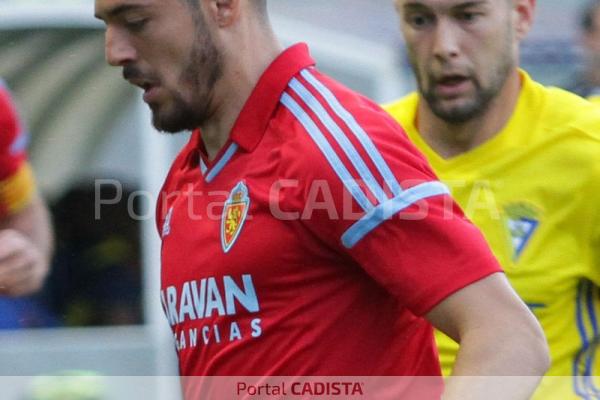 Jugador del Real Zaragoza en Carranza / Trekant Media